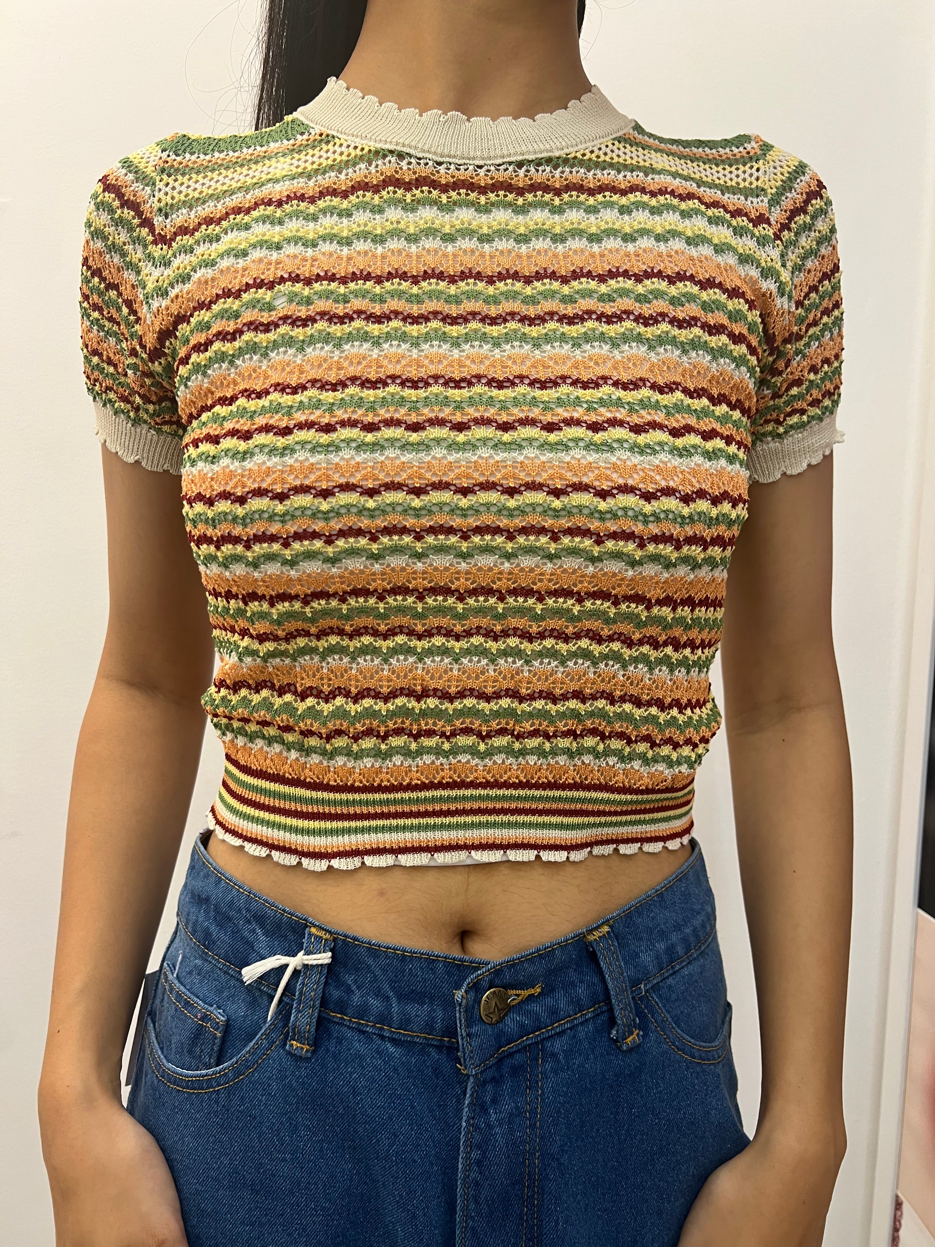 Crochet short top